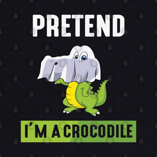 Pretend im a Crocodile by MZeeDesigns